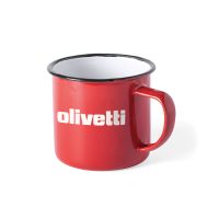 tazza olivetti rossa